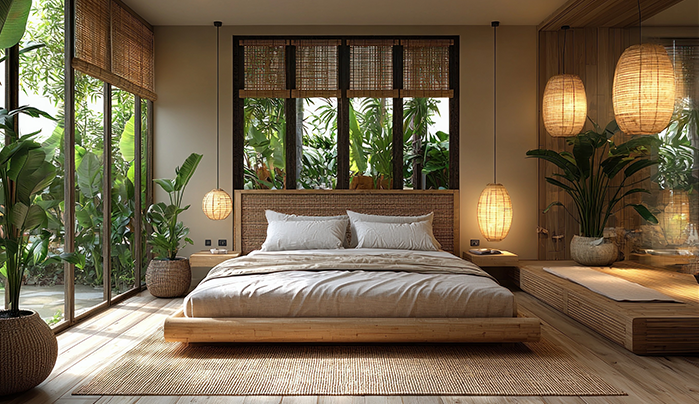 Plywood bed for modern bedroom – Century Ply