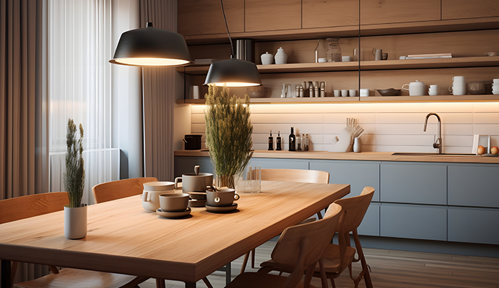 Modern Plywood dining table - CenturyPly