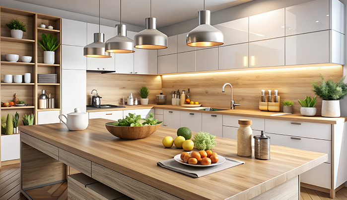 Plywood kitchen - CenturyPly