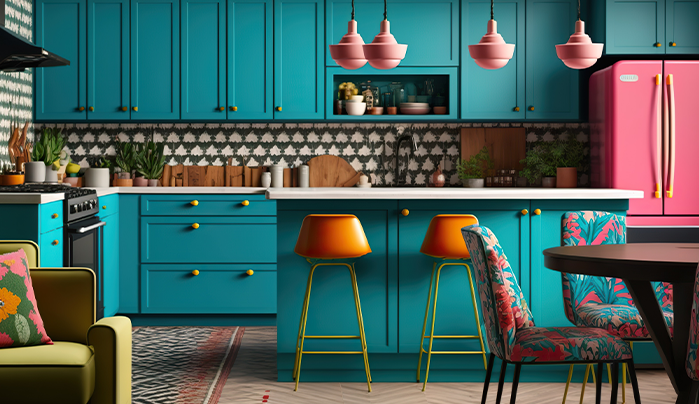 Laminate kitchen cabinet - CenturyPly