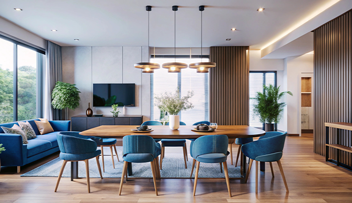 Plywood dining table - CenturyPly