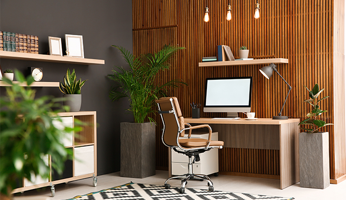Veneer office desk - CenturyPly
