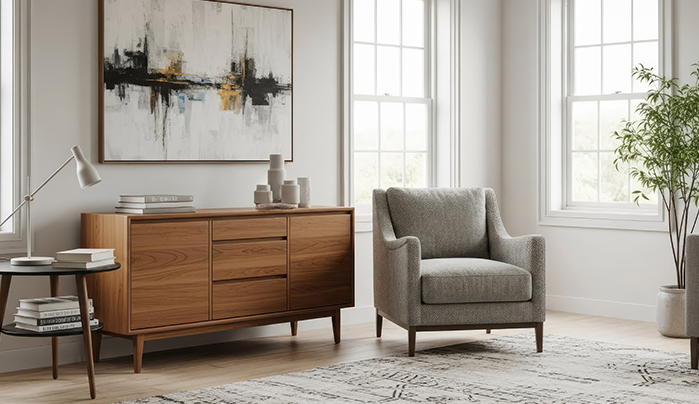 Modern plywood sideboard - CenturyPly