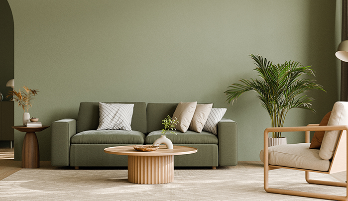 Modern plywood round table - CenturyPly