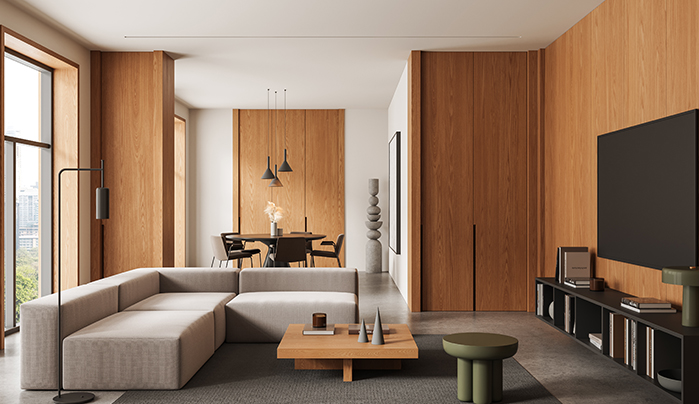 WPC furniture for living room - CenturyPly