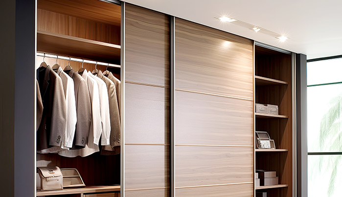 Sleek laminate wardrobe doors - Modern Wardrobe Door Designs