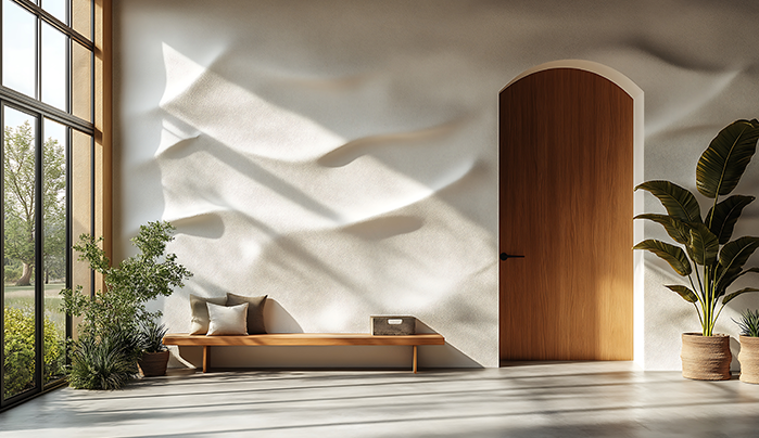 Materials selection for stylish hall interior design - CenturyPly