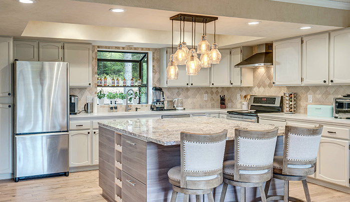 Plywood kitchen cabinet - CenturyPly