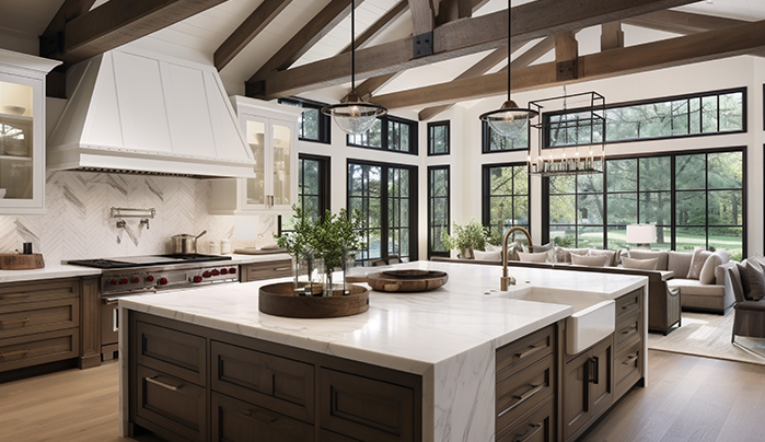 Plywood kitchen cabinet - CenturyPly