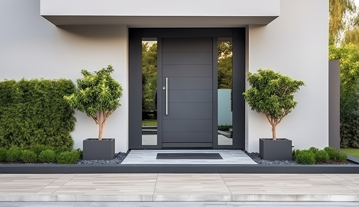 Flush door for main entrance - CenturyPly