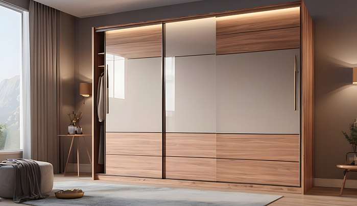 Louvered wardrobe doors - Modern Wardrobe Door Designs