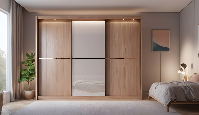 High-gloss wardrobe doors - Modern Wardrobe Door Designs