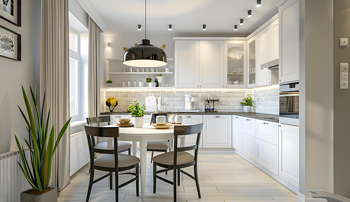 Plywood kitchen cabinet - CenturyPly