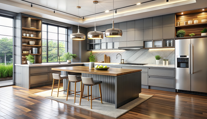 Cabinets Styles - Plywood Kitchen Cabinets